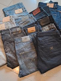 13 Jeans uomo vari lavaggi