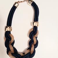 collana a nodo in corda