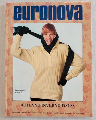 Catalogo EURONOVA Autunno/Inverno 1987/1988 RARO