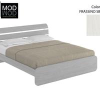 Giro letto matrimoniale ciliegio scuro\Marrone