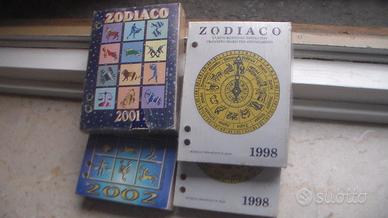 Calendari ZODIACO, cinese, da tavolo, agendine