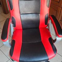 Trust Gxt 705 Ryon Sedia Gaming Ergonomica, Nero/R
