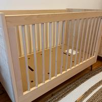 Cameretta bimba in legno e vimini Maison Du Monde