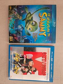  Kit Occhiali 3D Samsung Attivi e 2 dvd bluray