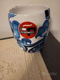 vaso in ceramica pascucci , lavorato a mano