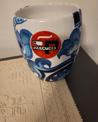 vaso in ceramica pascucci , lavorato a mano