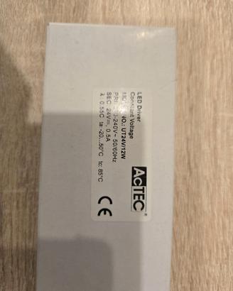 driver per led Actec, 12w 24vdc
