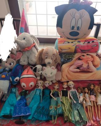 bambole e peluches Disney 
