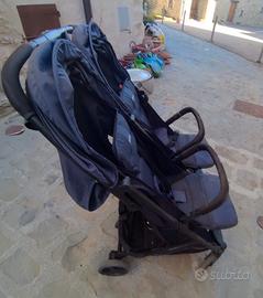 Inglesina passeggino gemellare doppio Twin sketch