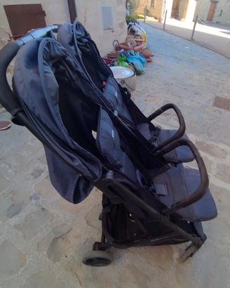 Inglesina passeggino gemellare doppio Twin sketch
