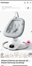 Momcozy 3d baby auto swing 