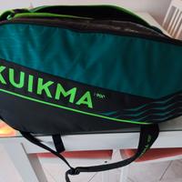 Borsone padel Kuikma 900 – Spazioso e ben tenuto 