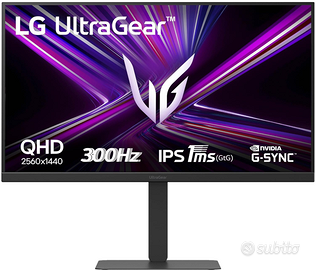 Monitor Gaming LG UltraGear 27" 300Hz