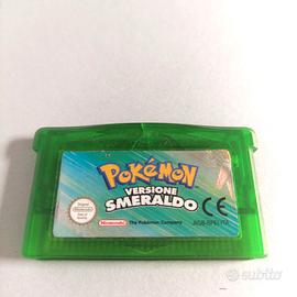 Pokémon Smeraldo GBA Batteria Nuova