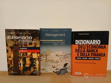 3 dizionari di economia finanza banca