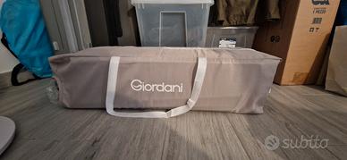 lettino da viaggio giordani