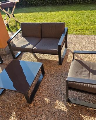 salottino da giardino 