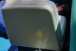 BARCA IN VETRORESINA 6mt CON MOTORE 737