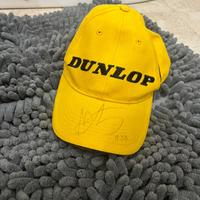 Cappello dunlop con firma di Max Verstappen