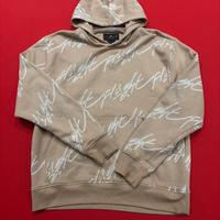 Felpa con cappuccio Jordan beige all-over Flight