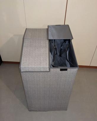 Cesto portabiancheria 120L sacchi estraibili