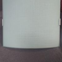 applique / plafoniera in vetro satinato