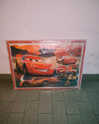 Puzzle Cars incorniciato con quadro