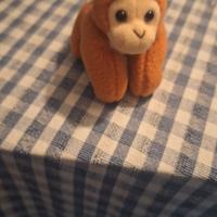  peluche scimmietta trudi