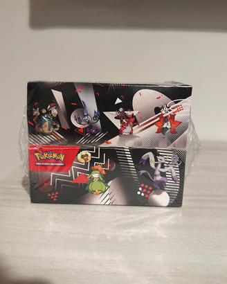 Pokemon luce nera e fuoco bianco box mini tin