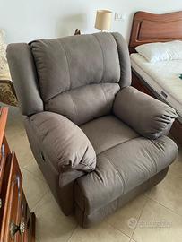Poltrona reclinabile movimento elettrico Barbados
