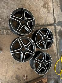 Cerchi mercedes raggio 18 classe A B CLA C AMG