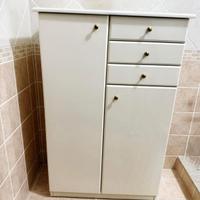 Mobile Bagno Laccato Lucido con Cassetti