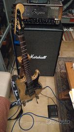 fender strato mij 86+ampli valvolare