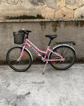 Bici bambina 24 pollici Bianchi