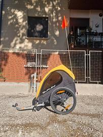 Rimorchio per bicicletta Burley Bee doppio 