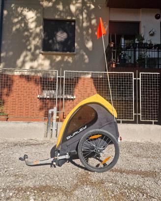 Rimorchio per bicicletta Burley Bee doppio 