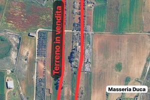 Terreno 7000 mq con 2 pozzi edificabile 3 entrate