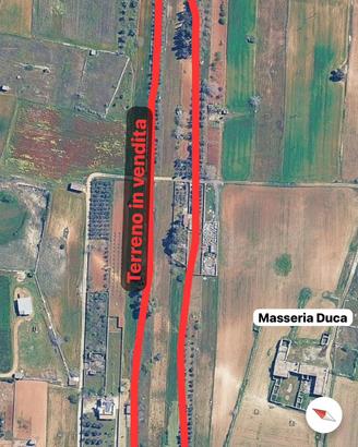 Terreno 7000 mq con 2 pozzi edificabile 3 entrate