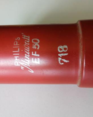 Philips Miniwatt EF 50 valvola termoionica 