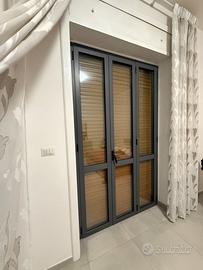 Infisso alluminio doppio vetro