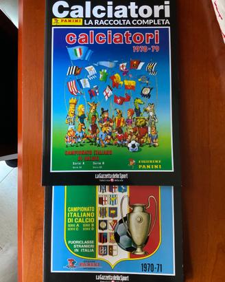 2 Album calciatori Panini 1970-71 e 1978-79