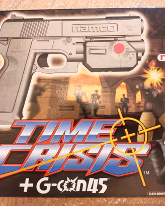 Time Crisis + Pistola G-Con 45 Big Box PS1 PAL