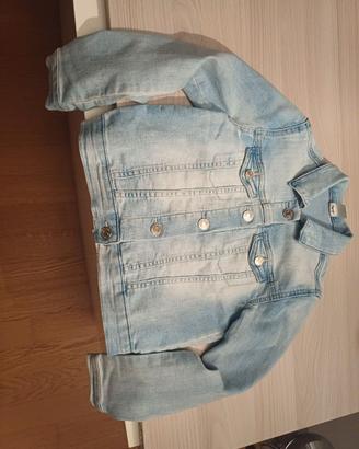 Giacca Jeans bambina taglia 7/8 anni