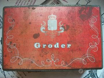 SCATOLA IN LATTA GRODER TORINO