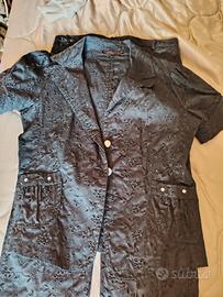 Tailleur completo in pizzo sangallo nuovo