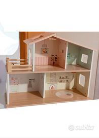Casetta in Legno per bambini 2 piani