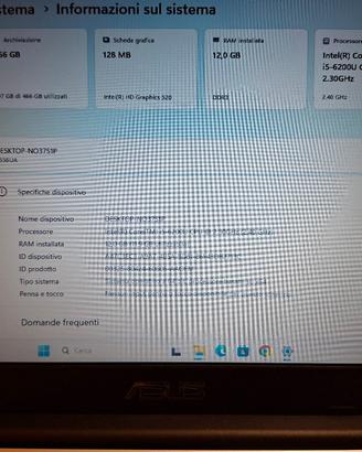 notebook asus X556UA