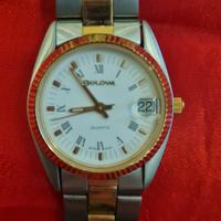 BULOVA oro e acciaio da donna automatico