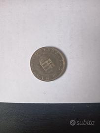 Moneta Rara 10 Forint Ungheria 1999