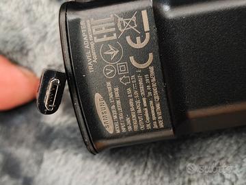 Caricabatterie originale Samsung cavo USB Micro B 